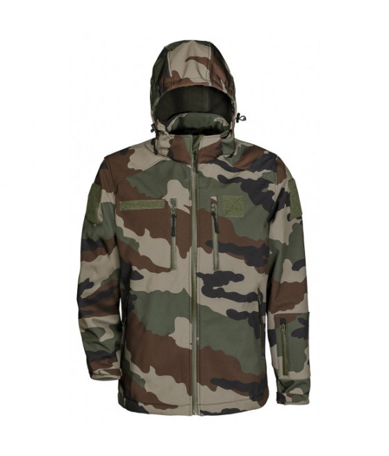 Blouson softshell camo ce CG